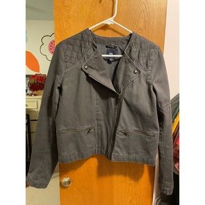 Gap Faded Wash Biker Jacket